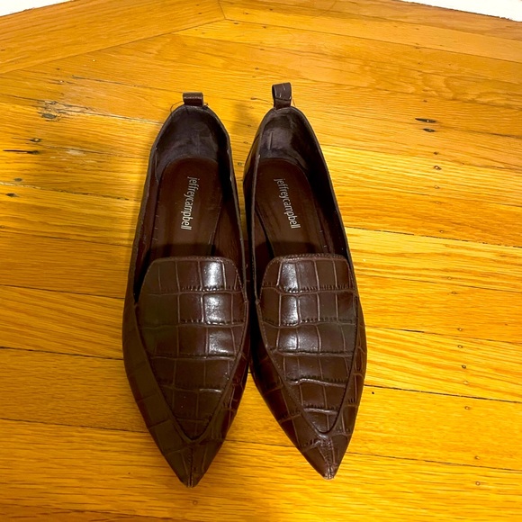 Jeffery Campbell Pointed Toe Loafer - Picture 2 of 5